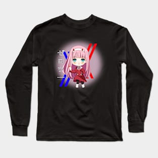 kawaii zero two Long Sleeve T-Shirt